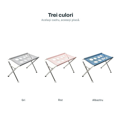 Trei culori: gri, roz, albastru