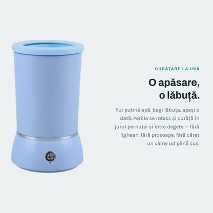 O apăsare, o lăbuță — cum se folosește aparatul