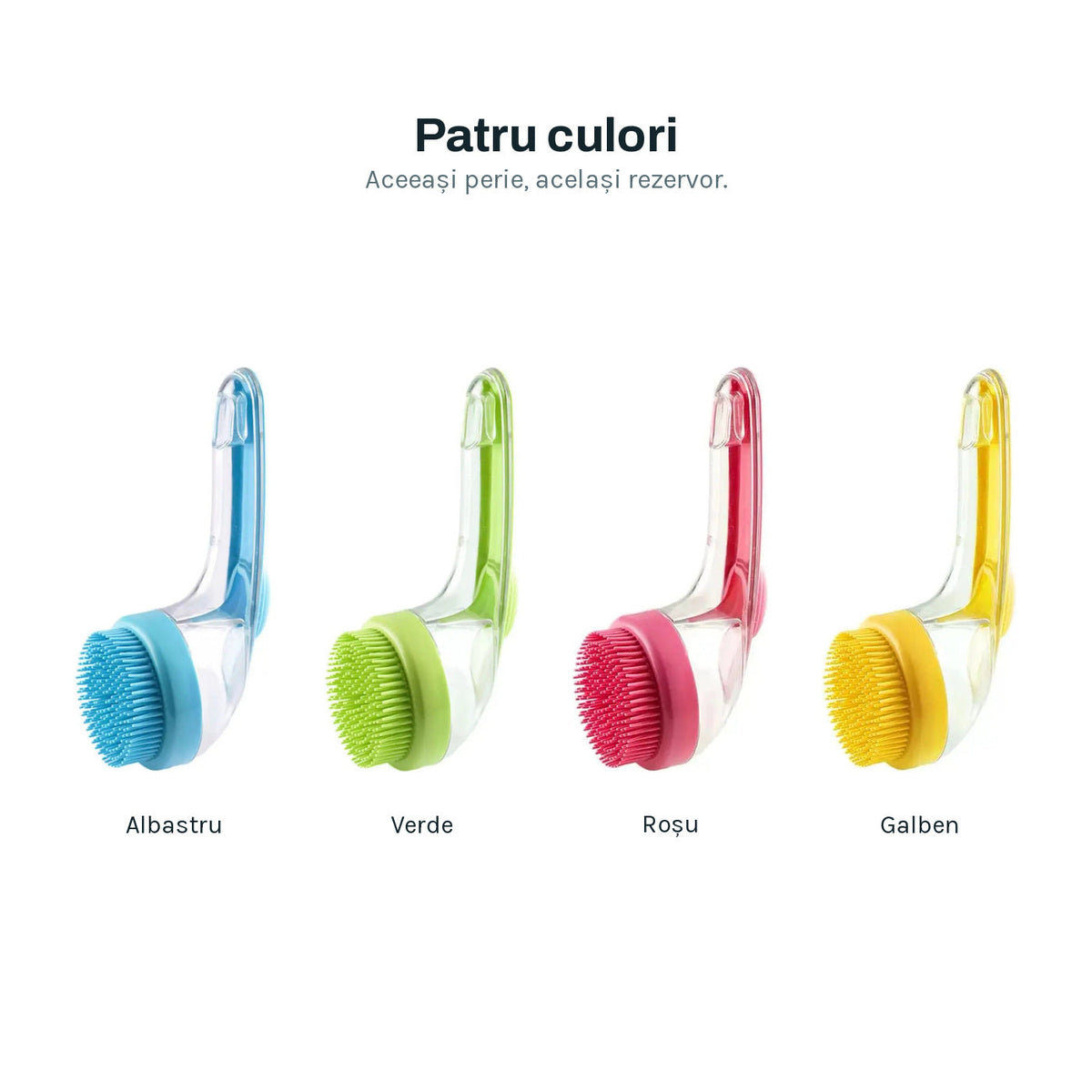 Patru culori: albastru, verde, roșu, galben